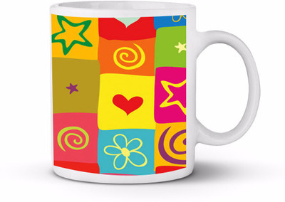 

thegiftstyle TGS0020 Ceramic Mug(325 ml), Multicolor
