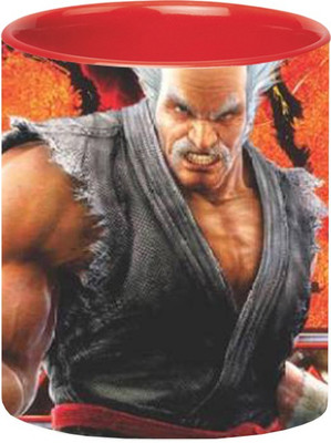 

Ashvah Tekken 6 Game 1480 Ceramic Mug(350 ml), Red