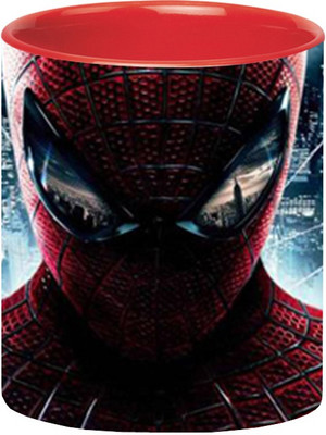 Ashvah Spider Man 1551 Ceramic Mug(350 ml), Red