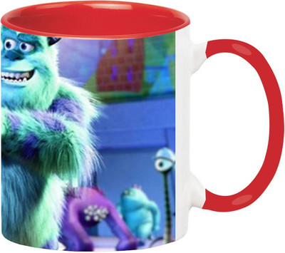 

Ashvah Cartoon 1553 Ceramic Mug(350 ml), Red