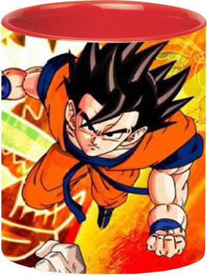 

Ashvah Dragon Ball Z Cartoon 1498 Ceramic Mug(350 ml), Red