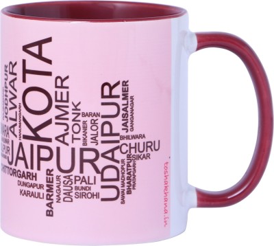 toshakhana City Names Rajasthan India Ceramic Coffee Mug(300 ml)