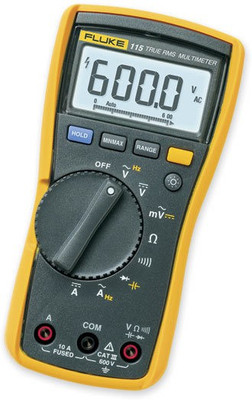 

Fluke 115 True Rms 600V with Calibration Certificate + 3 Years Warranty Digital Multimeter(6000 Counts)