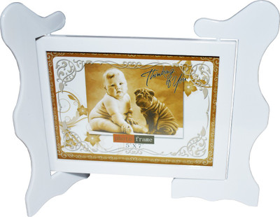 

Saffronworld Acrylic Photo Frame(White, 2 Photos)