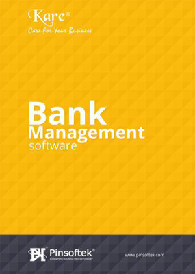 Pinsoftek Kare® - The Easiest Bank Management Software 5user