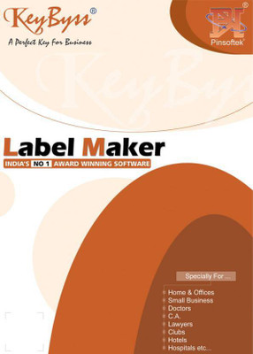 Pinsoftek KeyByss® - The Easiest Label Printing Software 4use