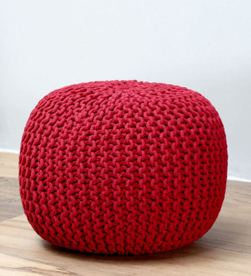 

Coro World Natural Fiber Pouf(Finish Color - Red)