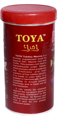 

Toya Worms Fish 40 g Dry Fish Food
