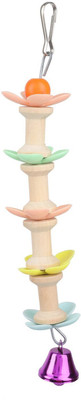 

SRI SRI Chew Toy With Bell for Bird (Style 2) Plastic Chew Toy For Bird
