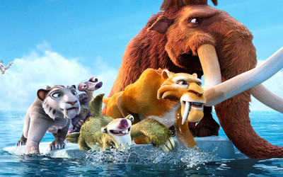 

Ice Age 4 MOVIES ON FINE ART PAPER ON 24X36 LARGE POSTER Photographic Paper(36 inch X 24 inch, Rolled)