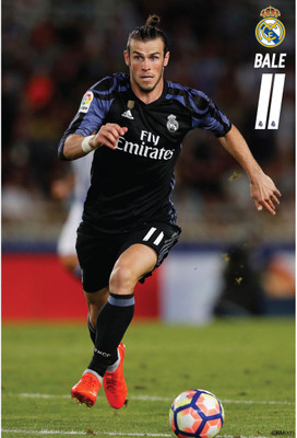 

Real Madrid Mini Poster Bale 60 Paper Print(18 inch X 12 inch)