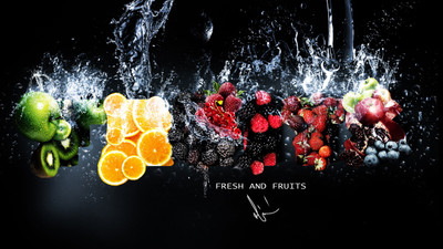 

Fresh Fruits ON FINE ART PAPER ON 24X36 LARGE POSTER Photographic Paper(36 inch X 24 inch, Rolled)