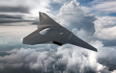 

Boeing Next Gen Fighter Concept ON FINE ART PAPER ON 24X36 LARGE POSTER Photographic Paper(36 inch X 24 inch, Rolled)