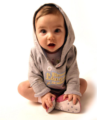 Cute Little Baby Boy ON FINE ART PAPER ON 24X36 LARGE POSTER Photographic Paper(36 inch X 24 inch, Rolled)