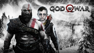 

God of War Son of Kratos ON FINE ART PAPER ON 24X36 LARGE POSTER Photographic Paper(36 inch X 24 inch, Rolled)