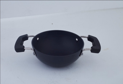 

rajesh kadhai ha-10no Kadhai 21 cm(Hard Anodised), Black