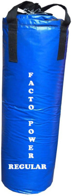 

FACTO POWER Regular 4.0 Feet Long, Synthetic Leather Material, Blue Color, Unfilled with Hanging Straps Hanging Bag(4.0, 48 kg)