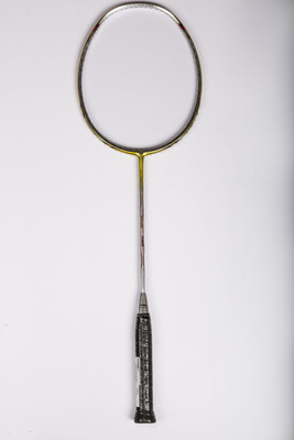 

Li-Ning Woods N80 Badminton Racket Gold Unstrung Badminton Racquet(S2, 89 g)