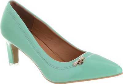 

Shuz Touch Women GREEN Heels