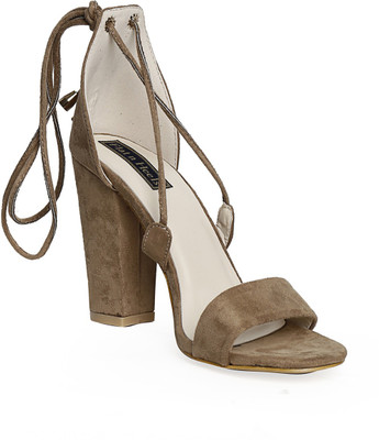 

Flat n Heels Women Beige Heels