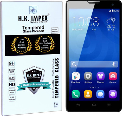H.K.Impex Tempered Glass Guard for Huawei Honer 3C(Pack of 1)
