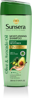 

Sunsera OLIVE & AVOCADO OIL MOISTURISING SHAMPOO 250ML(250 ml)