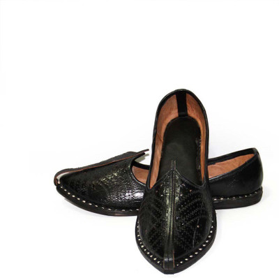 

Bharat Plaza Mojaris For Men(Black