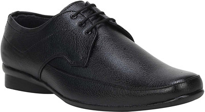 

Wenzel Men's Formal Leather Shoes Lace Up For Men(Black