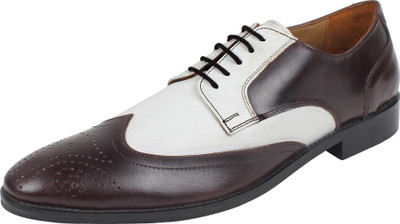 

SASSIE Casuals For Men(Brown, White