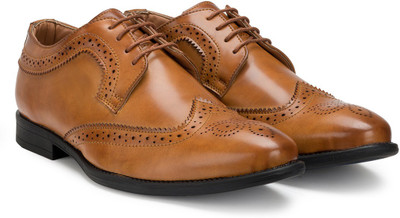 

Escaro Formal Brogues For Men(Tan