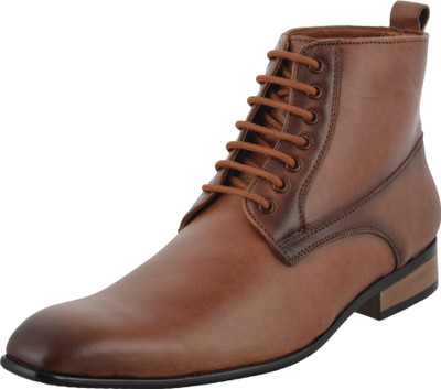 

Falcon Hayes Leather Boots For Men(Brown