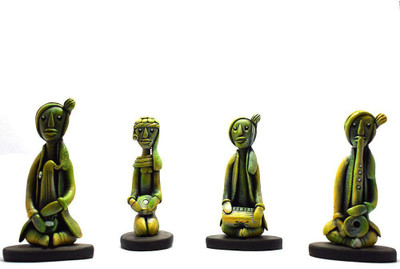 

HANDICRAFT BOX NA Decorative Showpiece - 1 cm(Terracotta, Multicolor)