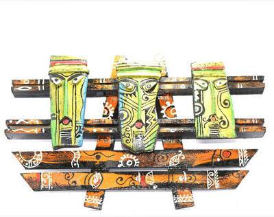 

HANDICRAFT BOX NA Decorative Showpiece - 1 cm(Terracotta, Multicolor)
