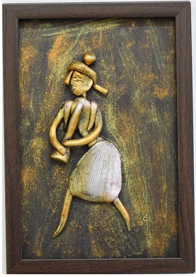 

HANDICRAFT BOX NA Decorative Showpiece - 1 cm(Terracotta, Multicolor)