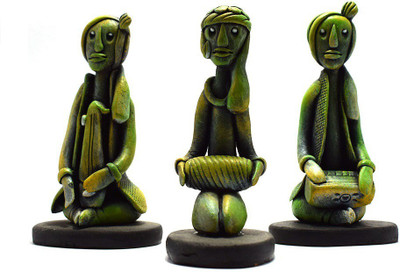

HANDICRAFT BOX NA Decorative Showpiece - 1 cm(Terracotta, Multicolor)