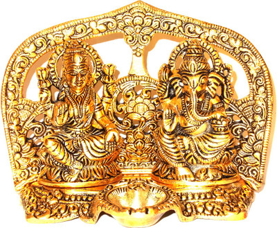 

MAA VD MAAVDLG02 Decorative Showpiece - 13 cm(Aluminium, Gold)