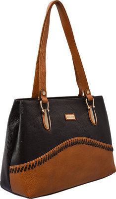 

JFL-Jewellery For Less Women Formal Brown PU Shoulder Bag