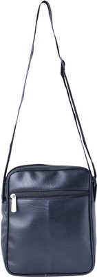 

Maa Khwab Men & Women Casual Black Leatherette Sling Bag