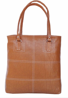 

ALIVE Women Casual Beige Leatherette Tote
