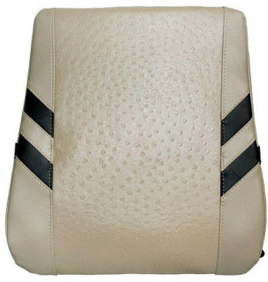 

AEPITO LS- 307 2 orthopedic Back Rest Regular(leather cover) 2 Back Support (, Beige