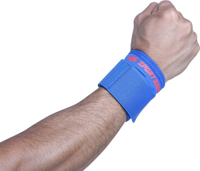 

SportSoul Laminated Fabric Wrist Support(Blue