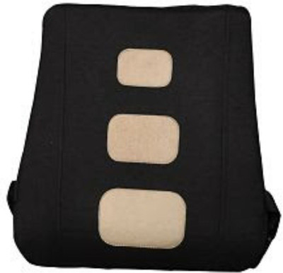 

AEPITO LS- 307 14 orthopedic Back Rest Regular 14 Back Support (, Black