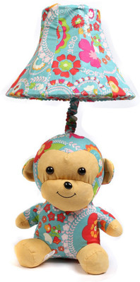 

Babyoodles Monkey Multicolor Fabric Table Lamp For Kids Room Table Lamp(40 cm, Multicolor)
