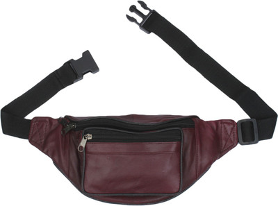 

K London 11700_burgandy Waist Bag(Maroon)
