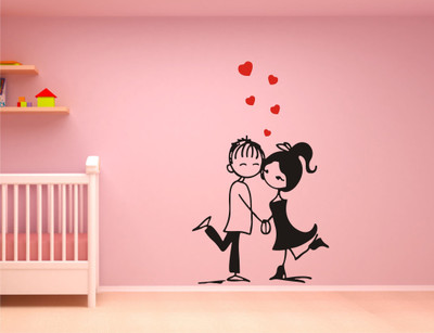 

Smart Wall Guru Romance Wallpaper(77 cm X 59 cm)