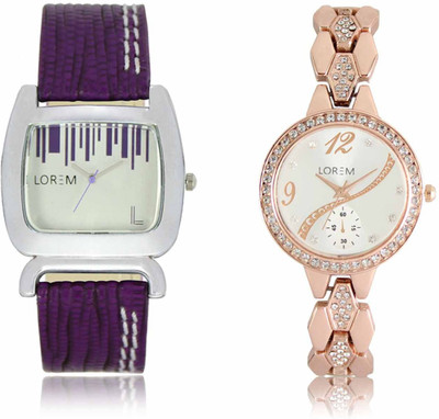 View LOREM LR207-215 Watch  - For Women Wrist Watches Price Online(LOREM)