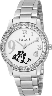 buccachi B-L1004-WT-CH Watch  - For Girls   Watches  (BUCCACHI)