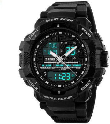 Skmei 1164 LED And Pointer Display 50M Waterproof Sports Watch Analog-Digital Watch - For Men