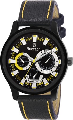 buccachi B-G5012-BK-BK Watch  - For Men   Watches  (BUCCACHI)