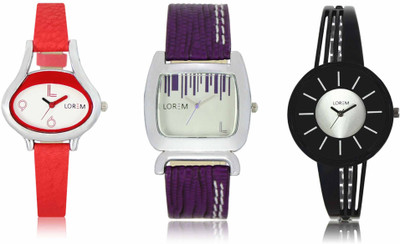 View LOREM LR206-207-212 Watch  - For Women Wrist Watches Price Online(LOREM)